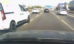 Trafik Güvenliğini Tehlikeye Atan Sürücüler Kamerada