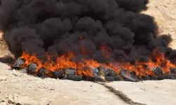 2 Ton Uyuşturucu Yakılarak İmha Edildi