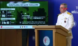 MSB: Son Bir Haftada 3 PKK`lı Teslim Oldu, Sınırda 203 Kişi Yakalandı