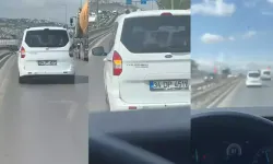Ambulansa Yol Vermeyen Hafif Ticari Araç Kamerada