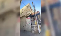 Akıma Kapılan İşçi Metrelerce Yükseklikten Düştü