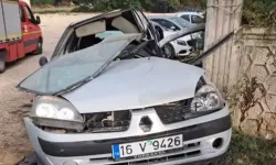 Bursa`da Kaza: Genç Sürücü Ağır Yaralandı