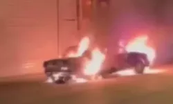 Sanayi Sitesinde Kundaklama: 5 Araç Ateşe Verildi