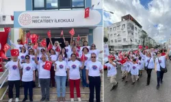 Öğrencilerden 102’nci Yıl Cumhuriyet Yürüyüşü