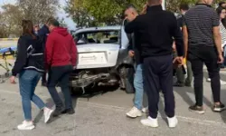 3 Araç Çarpıştı: 1 Kişi Yaralandı