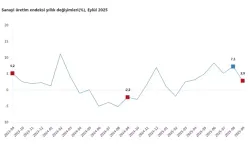 TÜİK: Sanayi Üretimi Eylülde Yıllık Yüzde 2,9 Arttı, Aylık Yüzde 2,2 Azaldı