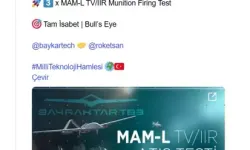 Bayraktar TB3 SİHA, MAM-L IIR ile Testte Hedefi Tam İsabetle Vurdu