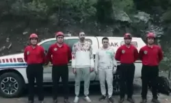 Kaybolan 2 Kişi 15 Saatlik Arama Sonrası Sağ Salim Bulundu