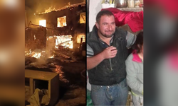 Zile`de Ev Yangını; Görme Engelli İlhami Hayatını Kaybetti