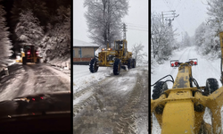 Erbaa’da İlk Kar Yağışı Ekipleri Harekete Geçirdi: Karla Mücadele Başladı