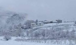 Erbaa’nın Yüksek Kesimleri Beyaza Büründü