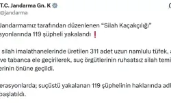 6 İlde Silah Kaçakçılarına Operasyon: 119 Gözaltı