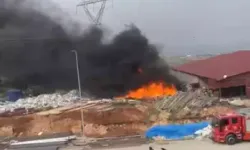 İskenderun’da İnşaatta Yangın Korkuttu