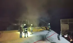Mısır Kurutma Fabrikasında Çıkan Yangın Söndürüldü