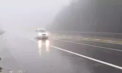 Bolu Dağı’nda Sis ve Sağanak Sürücülere Zor Anlar Yaşattı