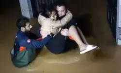 Sağanak: Yabancı Uyruklu Kadın Mahsur Kaldı, Kurtarıldı