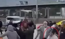 Bursa’da Demir Sopalı Kavga Kamerada