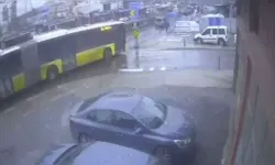 Sultangazi’de Kaygan Yol Kazaya Yol Açtı