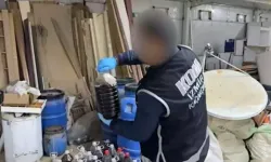 İzmir’de Tonlarca Sahte İçki Ele Geçirildi