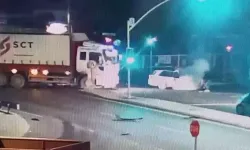 Feci Kaza: Otomobil Alev Aldı, 1 Ölü 1 Yaralı