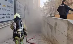 Matbaa Atölyesinde Yangın Çıktı, Hasar Oluştu