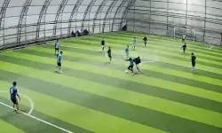 Halı Sahada Yumruklu Kavga Kamerada