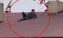 Taraftar Maçı Apartman Çatısından İzledi