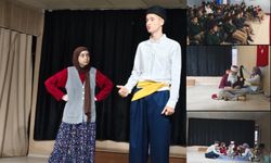 Erbaa’da Tiyatroya Gönül Veren Öğrenciler Sahneye Çıktı