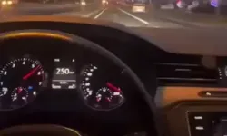 250 km/s Hızla Araç Kullanan Sürücü Gözaltında