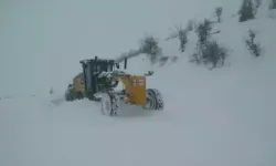 Kar Esareti: 182 Köy Yolu Kapandı, Ekipler Seferber Oldu