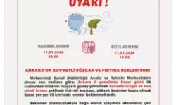 Fırtına Uyarısı: Saatte 70 Kilometreyi Bulacak