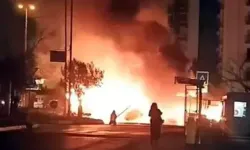 Avcılar’da Park Halindeki İETT Otobüsü Yandı