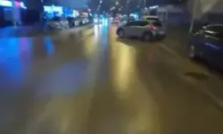 Bursa’da Motosiklet Cip Çarpışması Kask Kamerasında