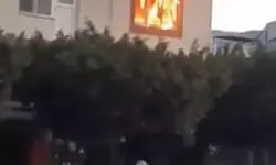 2 Katlı Evde Yangın, Maddi Hasar Oluştu