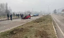 Tavşanlı’da Otomobil Takla Attı: 1 Yaralı