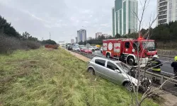 Çorlu’da Otomobil Su Kanalına Savruldu: 1 Yaralı