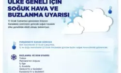 Ülke Genelinde Soğuk Hava ve Buzlanma Uyarısı
