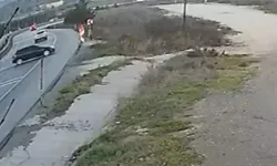 Lüleburgaz’da Yoldan Çıkan Otomobil Ters Döndü: 1 Yaralı