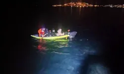 Bodrum Açıklarında Kanodaki 4 Kaçak Göçmen Yakalandı
