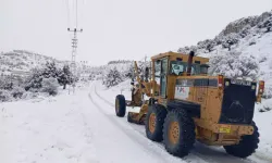 Mersin’de Karla Mücadele Devam Ediyor