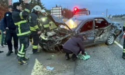 Ergene’de Otomobil Bariyerlere Çarptı: Sürücü Yaralı