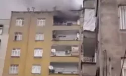 7 Katlı Binada Yangın: 1 Kişi Dumandan Etkilendi