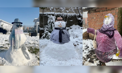 Erbaa’da Kar Sanata Dönüştü: "En Güzel Kardan Adam" Yarışması Sonuçlandı!