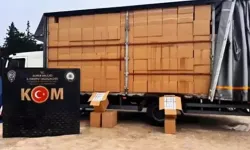 Kaçak Tütün Operasyonu: 8,7 Milyon Makaron Ele Geçirildi