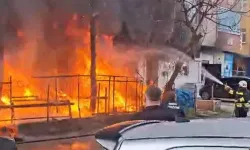 Fatsa’da Hırdavat Bahçesinde Yangın