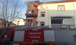 Dernek Binasında Çıkan Yangın Kısa Sürede Söndürüldü