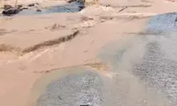 Alanya’da Sağanak Sonrası Hasar Gören Yol Onarıldı