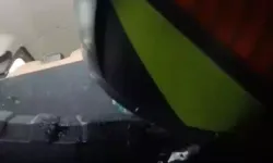 113 Km Hızla Kaza: Motosiklet Sürücüsü Araca Savruldu