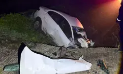 İpsala’da Otomobil Şarampole Devrildi: 2 Ölü