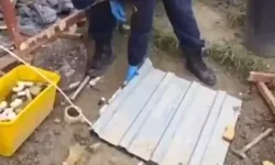 Bahçedeki Gizli Çukura Kurulan Sahte İçki Tesisine Operasyon